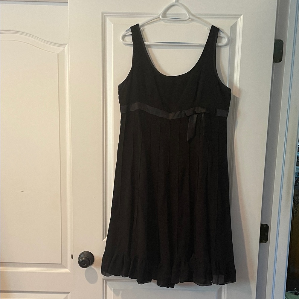 Sandra Darren Black Dress